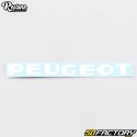 Aufkleber für den hinteren Sattelbezug Peugeot 103 Chrono,  Racing Restone weiß