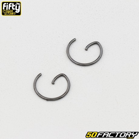 12 mm piston pin clips Derbi,  Peugeot,  Generic, Keeway ... Fifty