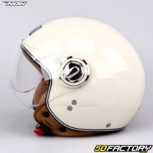 Casco jet Nox Idol color crema