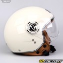 Casco jet Nox Crema da idolo