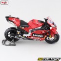 Motocicleta en miniatura 1/18 Ducati Desmosedici GP Lenovo Team (2022) Miller 43 Maisto