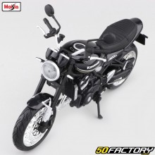 Motocicleta miniatura 1/12 Kawasaki Z 900 RS preta Maisto