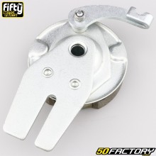 Rear brake plate with Ø90 mm shoes (Grimeca, Bernardi) Peugeot 103 Vogue,  MVL,  Chrono (with spacer) Fifty