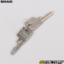 Anti-theft lock handlebar with supports Honda SH Shad series 2
