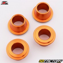 Cones silenciosos da braçadeira do guiador KTM SX 125, 150, 250 (desde 2016)... Laranjas Zeta (conjunto de 4)