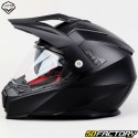 Casco de enduro Vito Molino negro mate (EC 22-06)