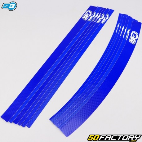 Adhesivos cintas borde de llanta azules S3
