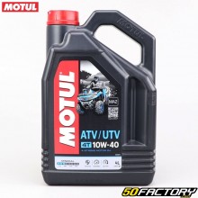 Huile moteur 4T 10W40 Motul ATV-UTV Minérale 4L