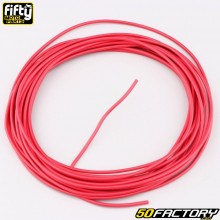 Fil électrique 1 mm universel Fifty rouge (5 mètres)