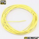 Universal 1mm Electric Wire Fifty yellow (5 meters)