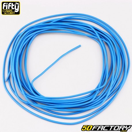 Universelles 1mm Elektrokabel Fifty blau (5 Meter)