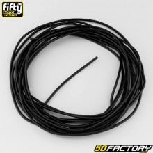 Universal 1.5 mm electric wire Fifty black (5 meters)