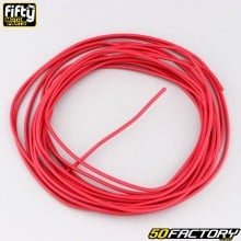 Fil électrique 1.5 mm universel Fifty rouge (5 mètres)