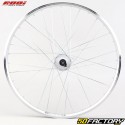 Rueda delantera de bicicleta de 26&quot; (19-559) con dinamo 6V integrada Rodi Skorpion aluminio gris