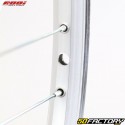 26&quot; bicycle front wheel (19-559) with integrated 6V dynamo Rodi Skorpion aluminum gray