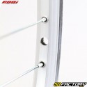 Rueda delantera de bicicleta de 26&quot; (19-559) con dinamo 6V integrada Rodi Skorpion aluminio gris