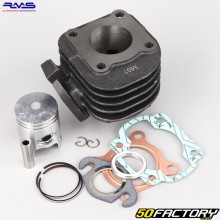 Cylindre piston fonte Ø40 mm Minarelli horizontal air MBK Ovetto, Yamaha Neo's... RMS