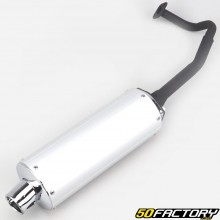 Tubo di scappamento motore GY6 50 4T V2