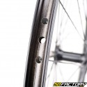 Vorderrad Fahrrad 26" (19-559) Alu schwarz (Befestigung mit Muttern)