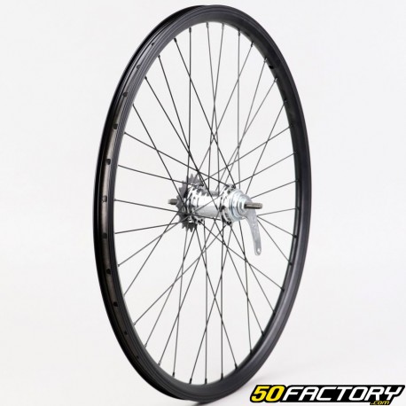 26&quot; rear bicycle wheel (19-559) Torpedo Bikessteel black aluminum