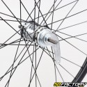 Rueda trasera de bicicleta de XNUMX &quot;(XNUMX-XNUMX) Torpedo  bicicletasteel  aluminio negro