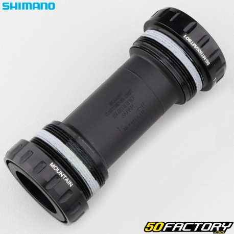 Suporte inferior de bicicleta Shimano BB-MT801 Hollowtech II 68/73/XNUMX mm (BSA)