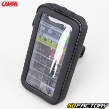Supporto per telefono per bici, scooter, moto, ecc. (copertura per fissaggio sotto lo specchietto retrovisore) Lampa