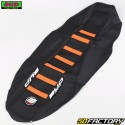 Housse de selle KTM SX 125, 250, SX-F 450 (2011 - 2015), EXC (2012 - 2016) Bud Racing noire et orange