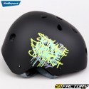 Casco da bicicletta per bambini Polisport Urban Nero e verde radicali