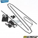 Front and rear mudguards for 26&quot; and 28&quot; bike Polisport Expander City black 51 mm