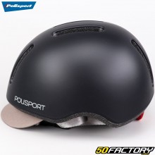 Bicycle helmet with integrated rear lighting Polisport Switch black