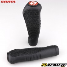 Punhos de bicicleta ergonômicos pretos Sram Comfort