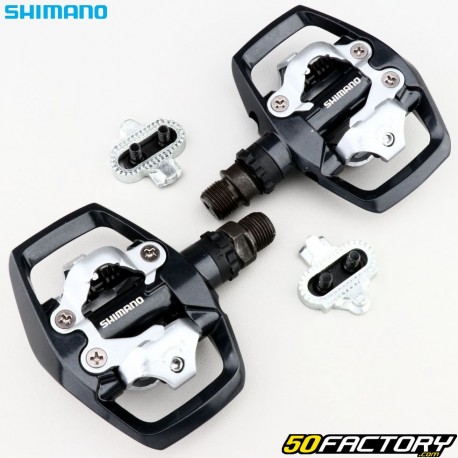 SPD-Automatikpedale für Shimano PD-EDXNUMX MTB-Fahrrad schwarz