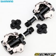 Pedales automáticos Shimano SPD para bicicleta VTT Shimano PD-M540 negros