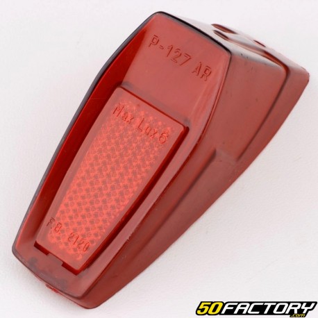 Rear light lens Motobécane N40, N50, Cady...