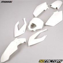 Kit de carenagens Hanway Furious  SM, SX  XNUMX, Masai Ultimate, Dirty Ride r branco