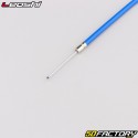 Universal galva rear brake cable for &quot;mountain bike&quot; bicycle 1.65 m Leoshi with blue sheath