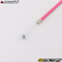 Universal galva rear brake cable for &quot;mountain bike&quot; bicycle 1.65 m Leoshi with pink sheath