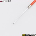 Universal galva rear brake cable for &quot;mountain bike&quot; bicycle 1.65 m Leoshi with red sheath