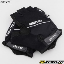 Guantes ciclismo y scooter Grey&#39;s Air Vent cortos negros