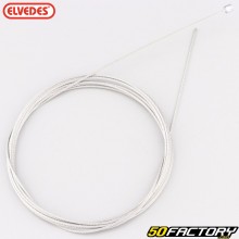 Elvedes Extra universal stainless steel bicycle derailleur cable 2.25 m Flexible (49 threads)