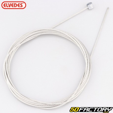 Cable de freno universal de acero inoxidable para bicicletas “MTB” 2.25 m Elvedes Extra Flexible (49 hilos)
