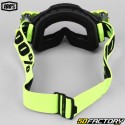 Mask 100% Accuri 2 Forecast roll-off fluorescent yellow and black