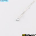 Cabo de desviador com extremidade universal em aço inoxidável para bicicleta 100 m Shimano