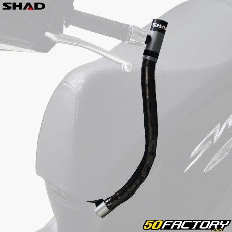 Guiador com trava anti-roubo com suportes Yamaha Xmax 125, 300, 400, Tricity 300 Shad série 2
