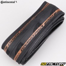 Bicycle tire 700x25C (25-622) Continental Grand Prix 5000 S TLR brown sides at agrave; flexible rods