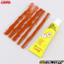 Tubeless tire puncture repair kit with &quot;braids&quot; Lampa Basic set