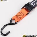 2 m lashing straps with cam buckles and orange Cycra hooks (pack of 2)