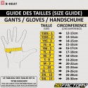 G-Heat Heated Gloves Rider CE approved motorcycle black