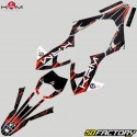 Kit decorativo Rieju  MRT 50 (desde 2022), MRT 125 (desde 2021) KRM Pro Ride Laranja